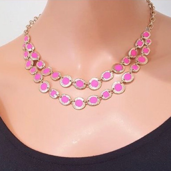 Vera Bradley Short Round Enamel Necklace - Picture 2 of 6